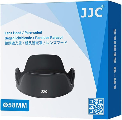 58mm T7 T6 T8i T7i T6i T5i SL3 SL2 90D 80D 77D 18-55mm 58mm JJC Tulip Flower Lens Hood Accessories for Canon EOS Rebel