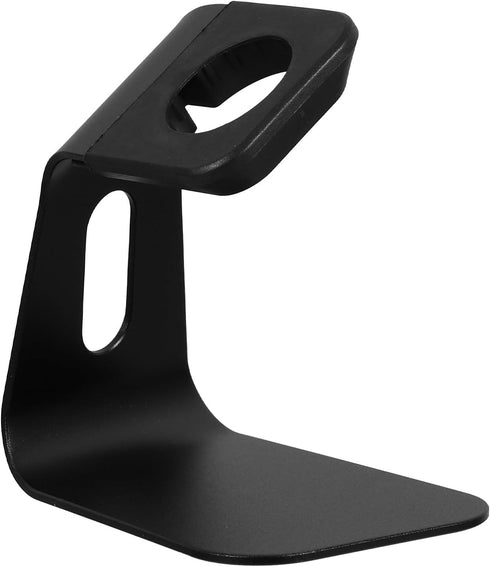 SHOWERORO Watch Charging Stand Desktop Holder Compatible with Smartwatch Nightstand Mode, Black Tabletop