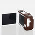 Pocoukate Silicone Case for Sony ZV-1F, ZV-1 II/ZV-1M2 Vlog Camera, Anti-Scratch Slim Fit with Screen Protector - Coffee