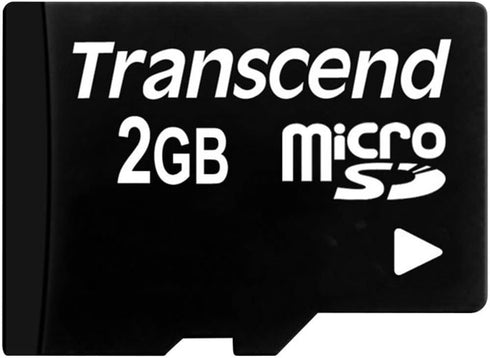 Transcend TS2GUSDC 2GB MicroSD Flash Memory Card Without SD Adapter