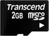 Transcend TS2GUSDC 2GB MicroSD Flash Memory Card Without SD Adapter