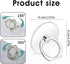 ralhaywi Holder,4pcs 360 Cell Phone Ring Grips Stand Rotation Universal Finger Grip Kickstand for All