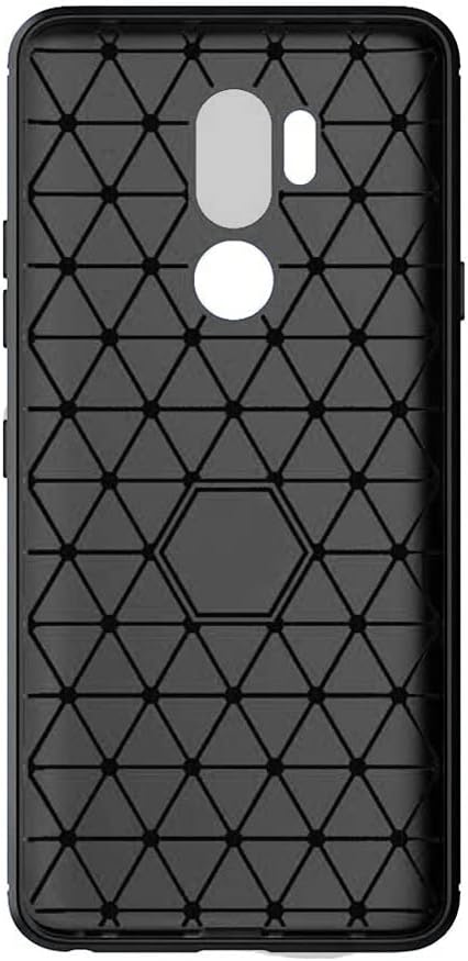 Asuwish LG G7 ThinQ Case with Tempered Glass Screen Protector, Silicone Phone Accessories for LGG7