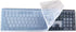 Silicone Keyboard Skin for Logitech MX Mechanical Wireless Full Size Keyboard, Clear (Not for Mini/Keys Advanced/Craft)