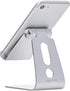 Amazon Basics 3.15 2.87 3.74 inch, Adjustable Aluminum Phone Stand for Cell Phones, iPhone and Android, Desktop Phone