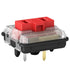 Kailh Choc Low Profile Red Linear Switch, 5-Pin 50gf RGB SMD Gaming Mechanical Keyboard Switch (Choc Red, 45pcs)