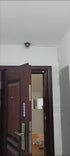 Othmro Fake Security Camera, Plastic Dummy Dome CCTV, Battery Powered Surveillance System for Home, Black 1Pcs