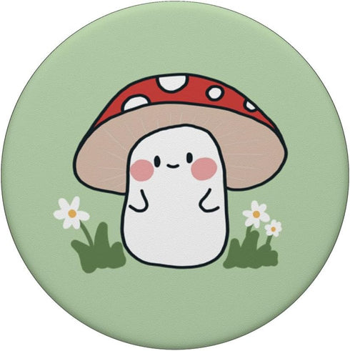 Cute Red Toadstool Mushroom PopSockets Standard PopGrip