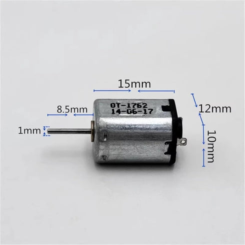 ATNVSE OT-1762 FK-N20 3V 3.7V 5V 39000RPM 12mm*10mm 1Pcs Mini Motor DC High Speed Electric Motor DIY Hobby Toy Car Boat
