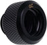Alphacool 17262 Eiszapfen 13mm HardTube Compression Fitting - G1/4 Knurled Deep Black Water Cooling Fittings