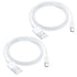 2 Pack iPhone 15 Carplay USB Cable for iPhone 15, 15 Pro Max, Fast Charging Cord