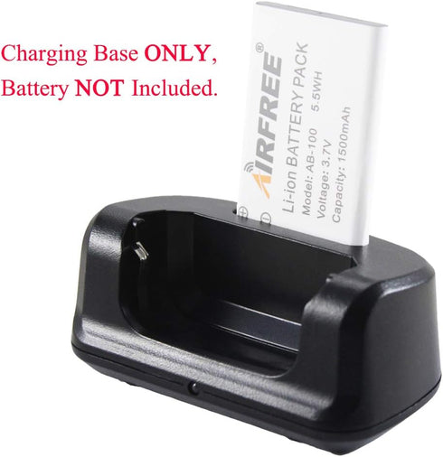 WLN KD-C1 Charger Base for Luiton LT-316 Retevis RT22 Zastone X6 Walkie Talkie 4 Pack (Without USB Cable)