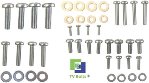 Philips TV Mounting Bolts/Screws and Washers - Fits All Philips TVs