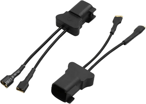 uxcell 2pcs Car Horn Adapter Wiring Harness - Pigtail Socket for Ford Mondeo Focus Fiesta