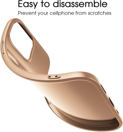 X-level Slim Fit Case for iPhone 13 Pro Max, Ultra-Thin Guardian Series, Soft TPU Matte Finish, Gold