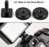 26PCS Camera Screws Mount Set - 1/4 Inch and 3/8 Inch Threaded Converter Screws for DSLR