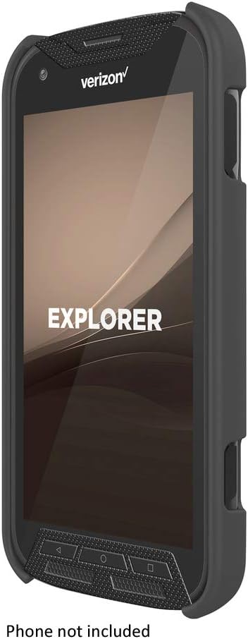 Hard Shell Case for Kyocera DuraForce PRO E6810, E6820, E6830 - Black Compatible Protection