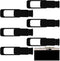 Jxiwfvl 6 Pcs Laptop Camera Cover Slide, Privacy Protection Webcam Cover Slide Black