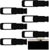 Jxiwfvl 6 Pcs Laptop Camera Cover Slide, Privacy Protection Webcam Cover Slide Black