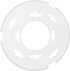 Replacement Mounting Plate for Google Nest Protect 2nd Gen (Wired & Battery), Backplate for Nest Detector Models 06A &