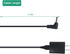 Indoor Outdoor Power Adapter Barrel Plug for Ring Stick Up Cam/Plug-in 3rd Gen/2nd Gen & Ring Pan Tilt Stick Up Camera, Charging Cable Cord 13 FT Long, Black