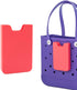 Bogg Bag Phone Holder, Waterproof Silicone Case Holder Compatible with All Bogg Bags, Sturdy Accessories for Beach Tote