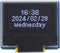 Waveshare 0.49inch OLED Display Module, Compatible with Raspberry Pi 5, 6432 Resolution,