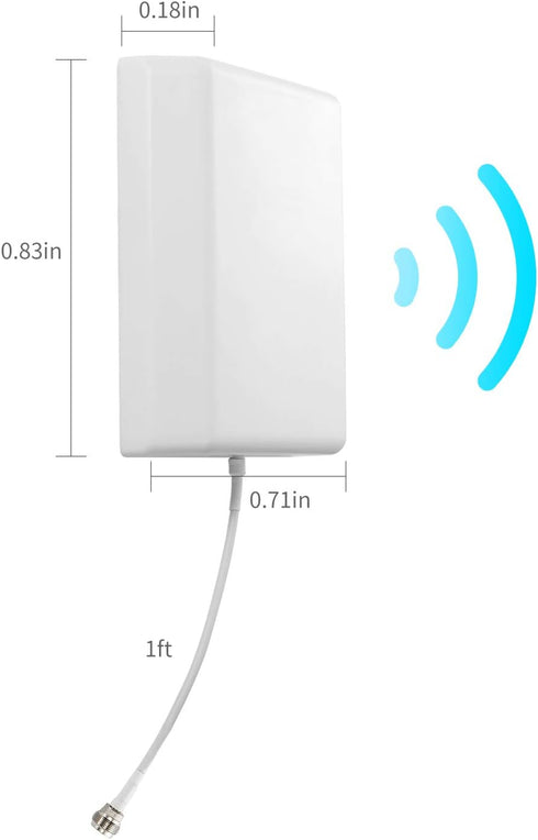 XRDS -RF 8dBi 698 2700 XRDS-RF Indoor Panel Antenna Wide Band Directional Internal Wall Mount Signal Booster WiFi