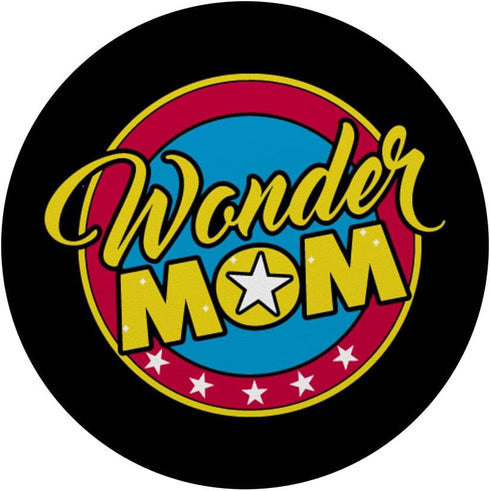 Funny Wonder Mom Women Superhero PopSockets Swappable PopGrip