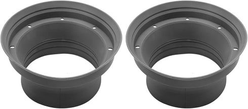 RECOIL SP525 Foldable Silicone 5.25” Car Speaker Baffle for Sound Quality Improvement and Speaker Protection, One Pair