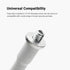 Holicfun Flexible Clip Mount for Indoor/Outdoor Security Cameras, 15cm Gooseneck, Compatible with Ring, Blink, Eufy,