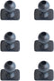 AbeeyGeomarn Universal Ball Head Mount, 6 Pack ABS Plastic Phone Holder Connector, Black,