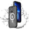 Magsafe Compatible Waterproof Case for iPhone 13 Pro Max, Full Body Protective Shockproof Dustproof with Built-in