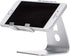 Amazon Basics 3.15 2.87 3.74 inch, Adjustable Aluminum Phone Stand for Cell Phones, iPhone and Android, Desktop Phone