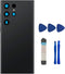Galaxy Black S23 Ultra Back Glass Replacement for Samsung Galaxy S23 Ultra 5G, Back Glass Cover with Pre-Installed