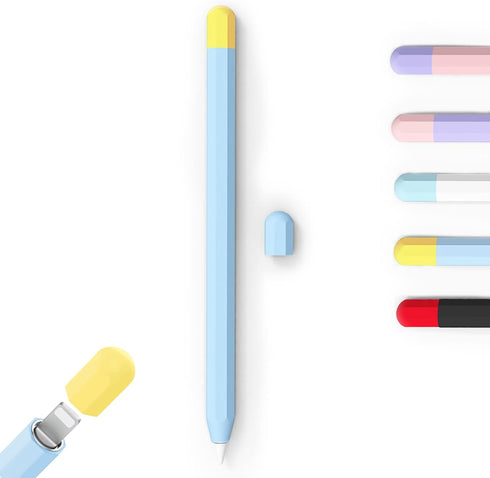 KELIFANG Silicone Case Sleeve Cover Compatible Apple Pencil 1st Generation, Protective Skin Holder