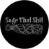 Sage That Shit PopSockets Standard PopGrip - Swappable Grip for Phones & Tablets, Witch Healer Smudge