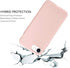 IceSword iPhone SE 3 Case 2022 - Silicone Sand Pink Liquid Gel Rubber Cover for 4.7" iPhone SE 3