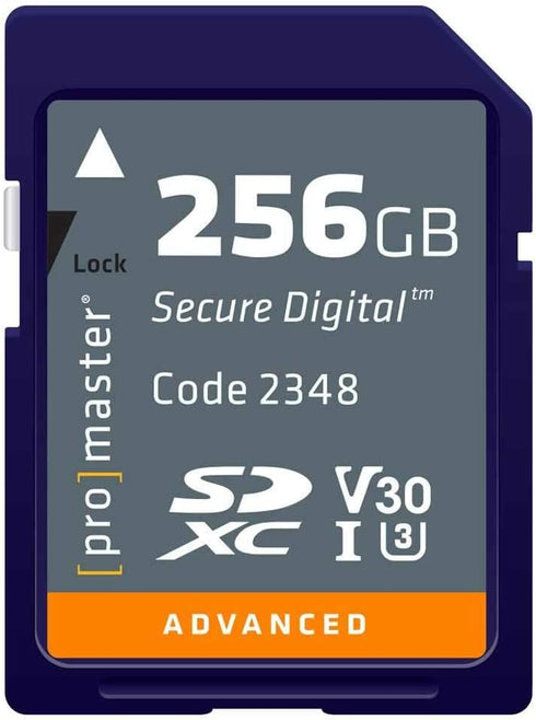 ProMaster SDXC 256GB Advanced Memory Card