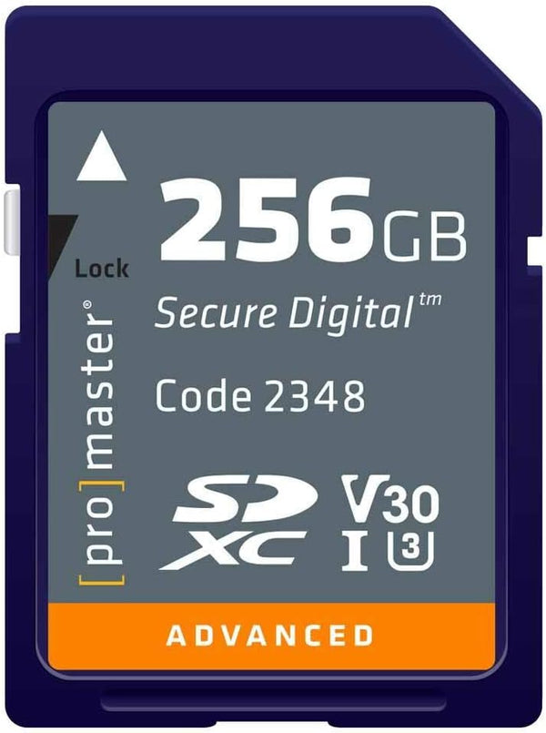 ProMaster SDXC 256GB Advanced Memory Card