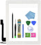Touch Screen Digitizer Replacement for White iPad 4 4th Generation A1458 A1459 A1460 Repair Kit with Frame Bezel