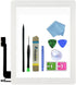 Touch Screen Digitizer Replacement for White iPad 4 4th Generation A1458 A1459 A1460 Repair Kit with Frame Bezel