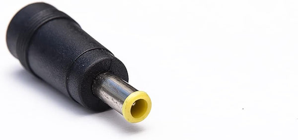 OMNIHIL Plug Converter - 5.5mm x 2.1mm Female to 5.5mm x 3.0mm Male Plug