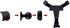 Car Phone Holder Mount for Tacoma, Cellphone Dash Clip for Toyota Tacoma 2016 2017 2018 2019 2020 2021 2022 2023, for All Mobile Phones