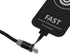 Charging Adapter USB C, Fast Receiver for Type C Devices, Ultra Slim 1000mAh Charging Receiver Adapter