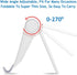 Cell Phone Stand for Desk, Foldable Holder Mobile Phone Dock, Multi-Angle Universal Adjustable Tablet Holder