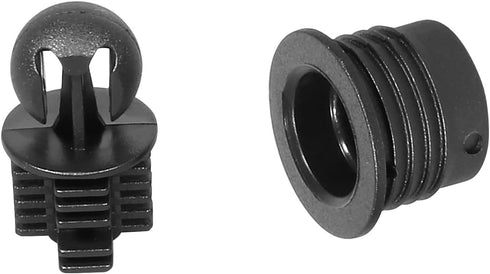 MECCANIXITY Speaker Grill Guides, Plastic Black Ball Socket Type Dia 12mm, Pack of 8