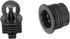 MECCANIXITY Speaker Grill Guides, Plastic Black Ball Socket Type Dia 12mm, Pack of 8