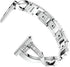 Compatible for Samsung Galaxy Watch 7/6/5/4 Band/Active 2, 40mm 44mm, Watch 4 Classic Band 46mm 42mm, 20mm Bling Metal