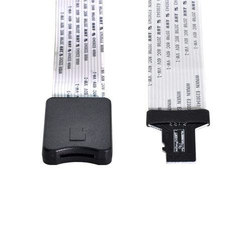 xiwai Micro-SD TF Memory Card Kit Male to TF Female Extension Soft Flat FPC Cable Extender 25cm